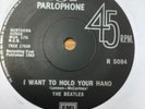 THE BEATLES   I WANT TO HOLD YOUR HAND  THIS BOY    7”.   SINGLE  VG+ solid 1972