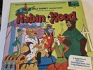 Walt Disney Story And Songs From Robin Hood Disneyland Records LP 3810 1973..nm