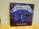 METALLICA - Ride the Lightning LP vinyl Elektra/asylum 1984 Heavy metal thrash