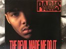 PARIS – THE DEVIL MADE ME DO IT LP EX 1990 ITALY 1st GODHEAD GOD 002 NO BARCODE