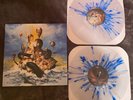 CIRCA SURVIVE Descensus 2X LP Hot Topic CLEAR WHITE BLUE SPLATTER Vinyl Used