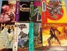 [8 titles] Judas Priest w/Poster, Queensryche, Lizzy Borden, WASP, Manowar Vinyl