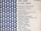 SING UNTO THE LORD A NEW SONG  Choral Music For Today's Worship CRI 191 LP