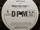 depeche mode -  DPM Mega Mix Part 1 / Mega Mix Part 2 (vinyl record)