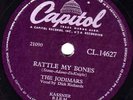 HARDER TO FIND JODIMARS 78 RATTLE MY BONES / LOT'SA LOVE  UK CAPITOL CL 14641 E-