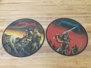 2 LP PICTURE DISC METALLICA. MASTERS OF EVIL THE 87 COMEBACK VERY RARE
