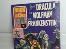 A STORY OF DRACULA THE WOLFMAN AND FRANKENSTEIN Rare  VTG 1975 Comic Book Record