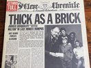Vintage 1972 Jethro Tull Thick As a Brick Gatefold LP Chrysalis CHR 1003 EX