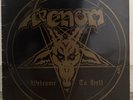 VENOM - Welcome To Hell Vinyl LP. Original Lyric Sheet & Sleeve. Blue Label