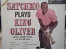 Louis Armstrong And His Orchestra Satchmo Plays King Oliver NEAR MINT Vinyl LP