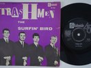 TRASHMEN Surfin Bird RARE Sweden 45 PURPLE SLEEVE VARIANT surf frat garage HEAR