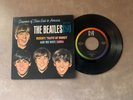 BEATLES 45 EP SOUVENIR OF VISIT TO AMERICA w/ SLEEVE VJ VEE JAY BRACKETS MINT-