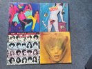 ROLLING STONES 4 lp lot,  Some Girls, Dirty Work, Goats Head Soup, Undercover