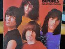 RAMONES END OF THE CENTURY ALBUM SIGNED MARKY RAMONE MEXICO EDITION