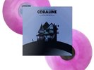 New CORALINE Soundtrack Pink Color Fuchsia Galaxy Presale OST Mondo Vinyl LP