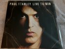 KISS Paul Stanley Import 'Live to Win' lp GOLD Vinyl Pressing RARE