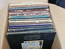 BOX OF 70 Records from Late 60's and 70's