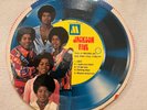 Vintage JACKSON FIVE Cardboard Promotional Cereal Box 33 1/3 RPM Record ABC