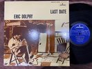 ERIC DOLPHY LAST DATE MERCURY SMX-7119 STEREO JAPAN Vinyl LP