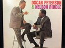 Oscar Peterson & Nelson Riddle   Autographed 1963 LP Vinyl Verve V6-8562 NM/EX