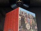 The Beatles: SGT PEPPER 1st UK MONO WIDE SPINE EX AUDIO -1/-1 + ALL INSERTS.