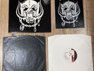 Motörhead S/t Lp 1978 chiswick White Vinyl W Promo Booklet Og Black Inner