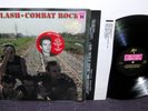 THE CLASH Combat Rock LP Orig 1982 Epic w/JOE STRUMMER HYPE STICKER+SHRINK NM