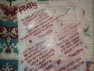 Ghost - Rats lyrics Sheet   - Rats on the Road VIP Cardinal Copia autograph