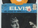 Rare Elvis Presley 45 & Picture Sleeve- His Hand In Mine- MISLABELED- RCA Victor