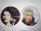 MADONNA-RAIN-CAUSING A COMMOTION...SUPERB  TWO RARE MINT PICTURE DISC VINYLS