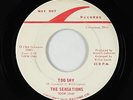Northern Soul 45 - Sensations - Too Shy - Way Out - VG+ mp3