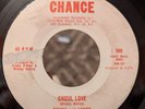 Denny and Lenny Hollywood Ghouls Ghoul Love rare doo wop R&B Chance 45