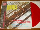 The BEATLES Please Please Me MONO Japanese RED colored vinyl LP EMI/Odeon label