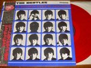 The BEATLES A Hard Day's Night MONO Japanese RED colored vinyl LP EMI/Odeon
