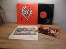 ROXX RARE private press RUDE Records USA Heavy Metal LP insert  signed