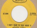Nancy Ames I Dont Want To Talk About It Epic Soul Northern Motown