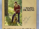 Hazel Dickens Hard Hitting Songs Vinyl LP Record VG+ 1980 Rounder Signed