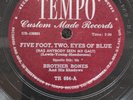 78 RPM Five Foot Two Eyes Of Blue Ida Brother Bones Tempo 694