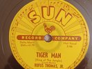 RUFUS THOMAS, JR. SUN 188 TIGER MAN INSANELY RARE 1953 ORIGINAL