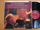 SB-2145 ED1 Rubinstein Chopin Piano Concerto no. 1 RCA Living Stereo 1st S/S NM