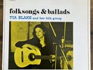 Tia Blake and Her Folk Group Folk Songs & Ballads SFP 2009 French LP