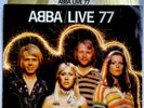 ABBA -Live 77- Rare Promo Gold Flexi Disc With Picture Sleeve (Record)
