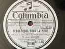 78 RPM - JEAN SABLON & DJANGO REINHARDT- Rendez vous sous la pluie COL DF 1847