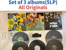 De La Soul Set of 3 albums 5LP Vinyl All Original Stakes Is High 3 Feet High