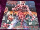 RARE 1991 CANNIBAL CORPSE EATEN BACK TO LIFE 1/500 SMOKEY CLEAR WITH WHITE SWIRL