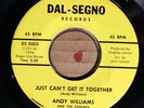 Andy Williams & The Zodiacs DAL-SEGNO RECORDS 5003 VG 