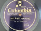 78 RPM EUROJAZZ - THE GILT EDGED FOUR - Best black COLUMBIA 3704 - EDDIE LANG