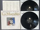 LES MISERABLES Original Broadway Cast 2 LP Vinyl Gatefold Cover Booklet Geffen