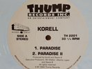 KORELL - Paradise I & II / Let me be the one Color Vinyl Stevie B MIA FREESTYLE