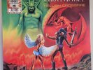 Iron Angel Hellish Crossfire Fire Splatter Vinyl LP Record new